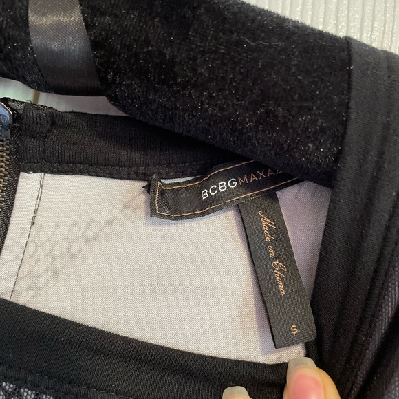 BCBG Bodycon Black Dress Size Small // Used- Good condition - Picture 7 of 10